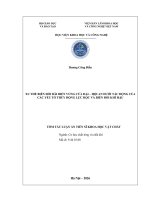 Tóm tắt xu thế biến Đổi bãi biển vùng cửa Đại   hội an dưới tác Động của các yếu tổ thuỷ Động lực học và biến Đổi khí hậu