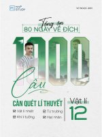 Tổng ôn Lý thuyết - Vật lý 12 - Thầy Vũ Ngọc Anh