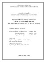 Hệ thống văn bản văn học nước ngoài trong sách giáo khoa ngữ văn bậc trung học phổ thông nhìn từ yêu cầu Đọc hiểu