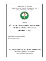 Xây Dựng Thương Hiệu Smart Pet  Thiết Bị Thông Minh Dành Cho Thú Cưng.pdf