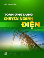 Toán Ứng dụng chuyên ngành Điện quyển 2