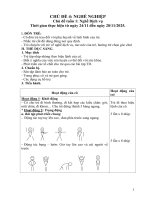 Ga chủ Đề 4 nghề nghiệp hà