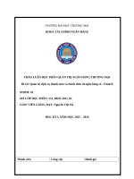 Đề tài quản trị dịch vụ thanh toán và thách thức từ ngân hàng số   fintech