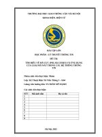 Tìm hiểu về mã cực (polar codes) và Ứng dụng của loại mã này trong các hệ thống thông tin