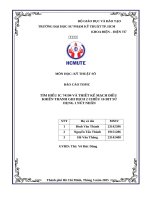 Báo cáo topic tìm hiểu ic 74194 và thiết kế mạch Điều khiển thanh ghi dịch 2 chiều 16 bit sử dụng 1 nút nhấn