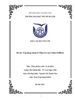 Báo cáo bài tập lớn Đề tài Ứng dụng quản lý phim & lịch chiếu (offline)