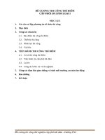 Thuyết minh đề cương rải thử cấp phối đá dăm loại 1