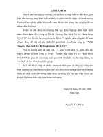 Nghiên cứu công tác kế toán doanh thu, chi phí tại công ty cổ phần nông nghiệp quốc tế anco