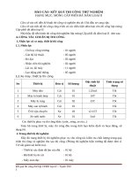 Báo cáo rải thử cấp phối đá dăm loại 2