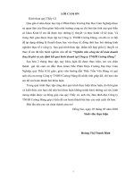 Nghiên cứu công tác kế toán doanh thu, chi phí và xác Định kết quả kinh doanh tại công ty tnhh cường hùng