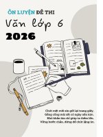 ÔN LUYỆN ĐỂ THI NGỮ VĂN 6 (2026)