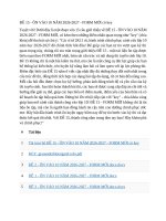 Đề 15   Ôn vào 10 năm 2026 2027   form mới có key