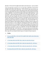 Bộ Đề 8+ Ôn thi tốt nghiệp thpt môn anh năm 2026   giải chi tiết